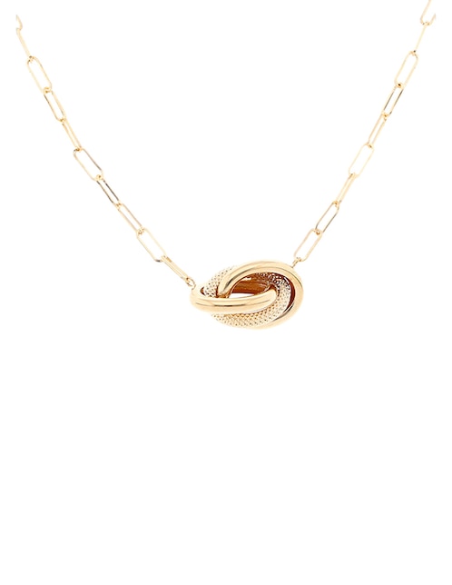 Collar de oro amarillo 14 K 1