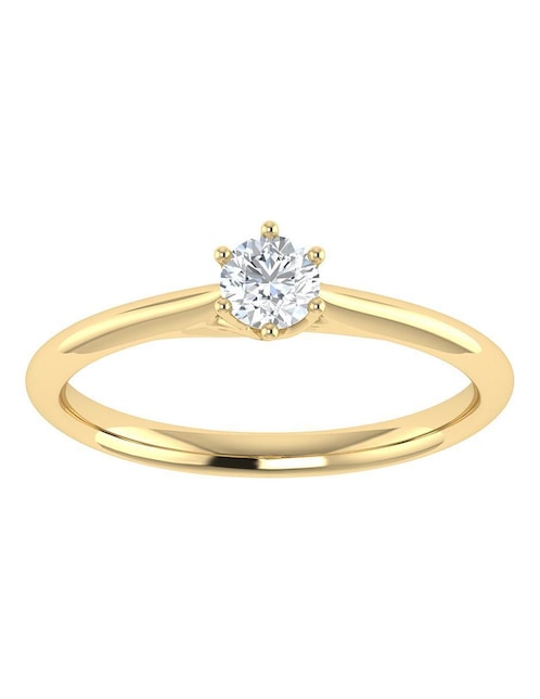 Argolla de oro amarillo 14 k diamante Argolla de oro amarillo 14 k diamante