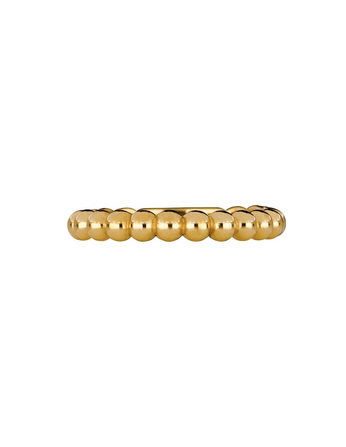 Anillo Dinasti 14 k de oro amarillo pulido