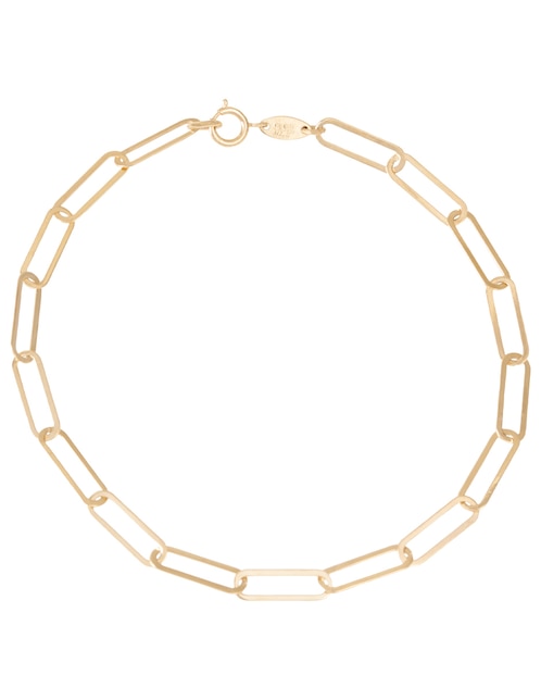 Pulsera Sini de oro 14 k con acabado pulido