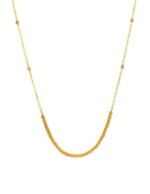 Collar Mancini de oro 10 K