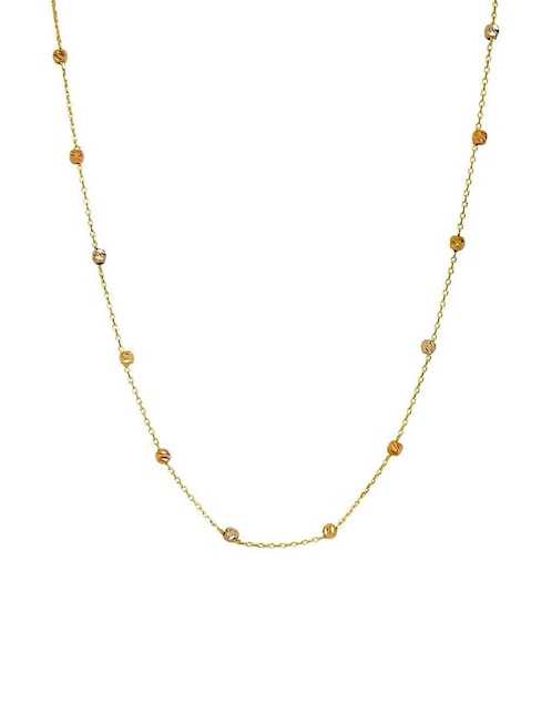 Collar Mancini de oro 10 K