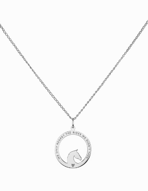 Collar con dije Teresa Díaz Joyería Mexicana de plata P 925