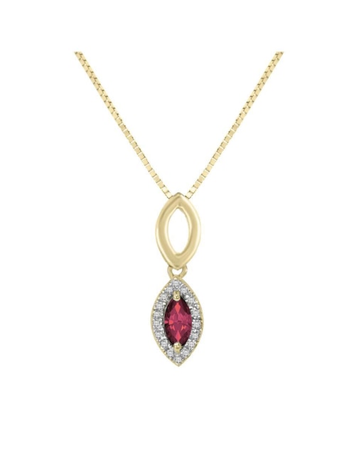 Colgante Y Dije ovalada Fascinare aucelloro de oro 14 K