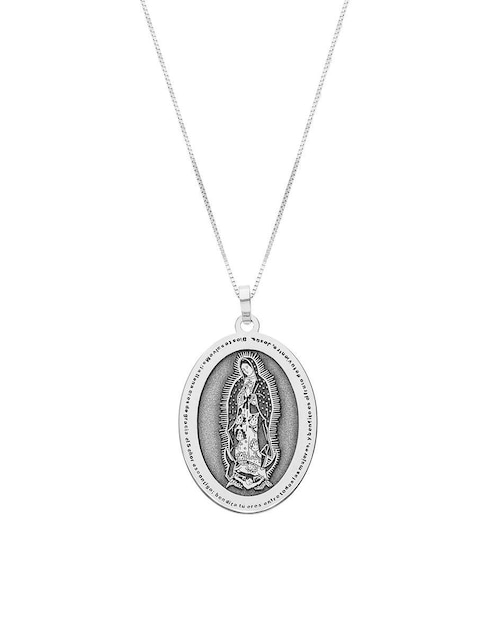 Collar con dije virgen de guadalupe de oro 10 K 1
