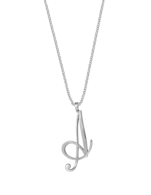 Collar con dije de letra a Unlimited By Ob