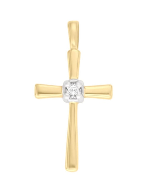Dije de cruz Fianelli de oro 14 K