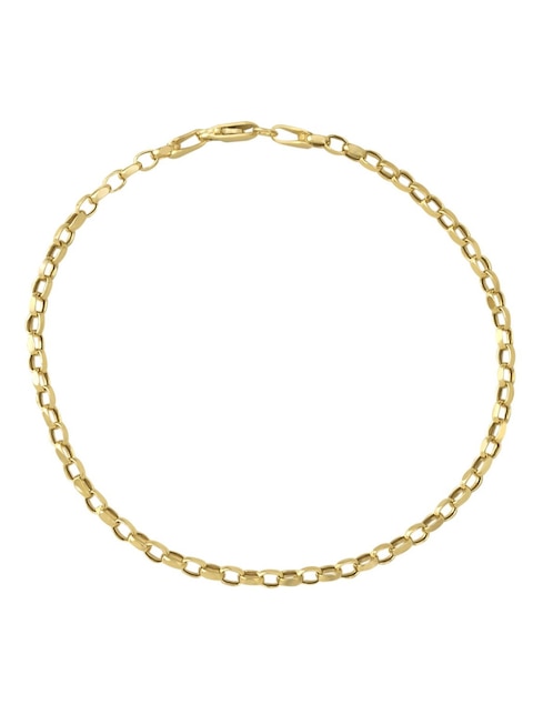 Pulsera Cristal Joyas de oro 14 K con acabado brillante