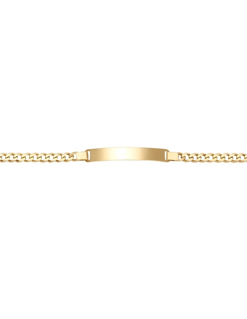 CRISTAL JOYAS Esclava Cristal Joyas de oro 14 K con acabado brillante
