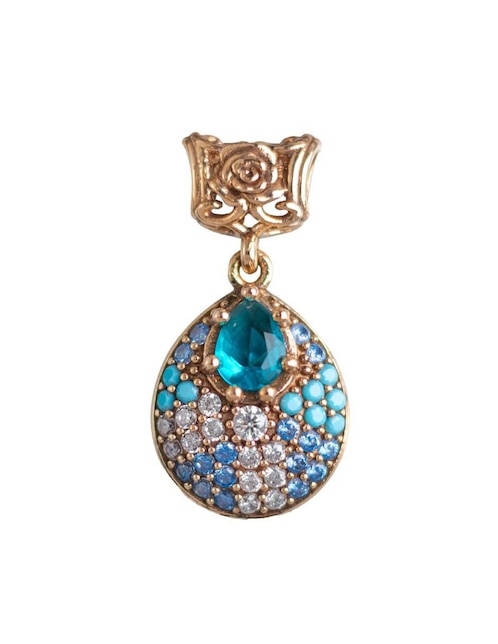 Dije de Gota Sultan Süleyman Sueños del Bósforo de plata P 925