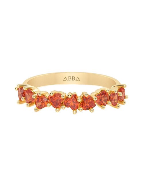 Churumbela de oro 14 k zirconia