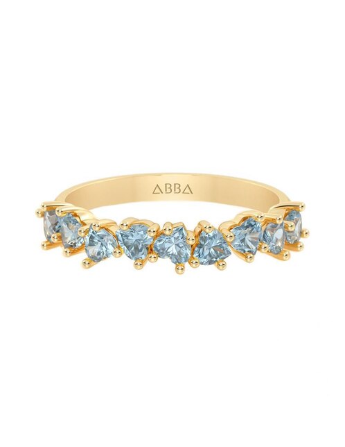 Churumbela de oro 14 k zirconia