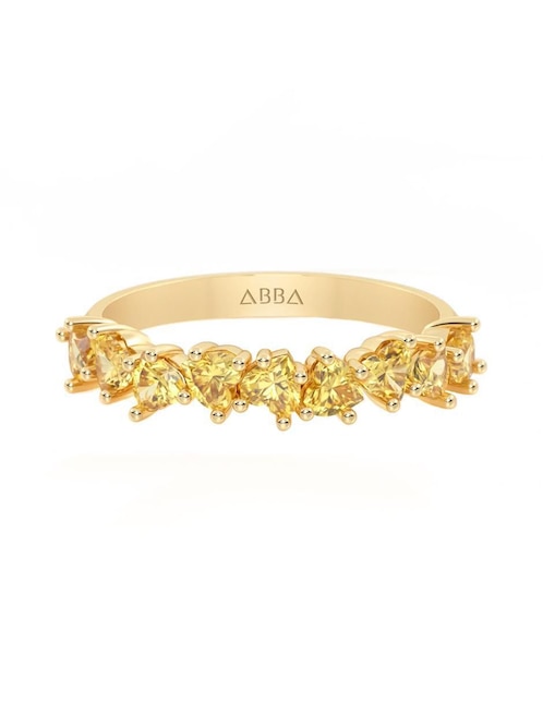 Churumbela "de" oro 10 k abba joyas sin familia zirconia