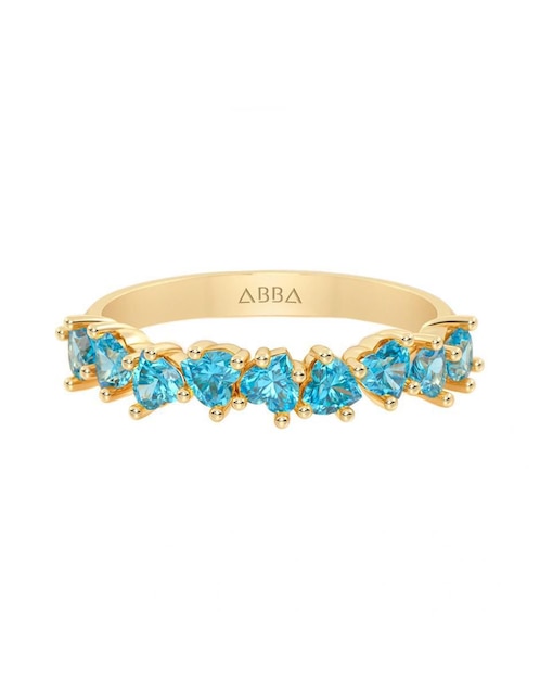 Churumbela "de" oro 14 k abba joyas sin familia zirconia