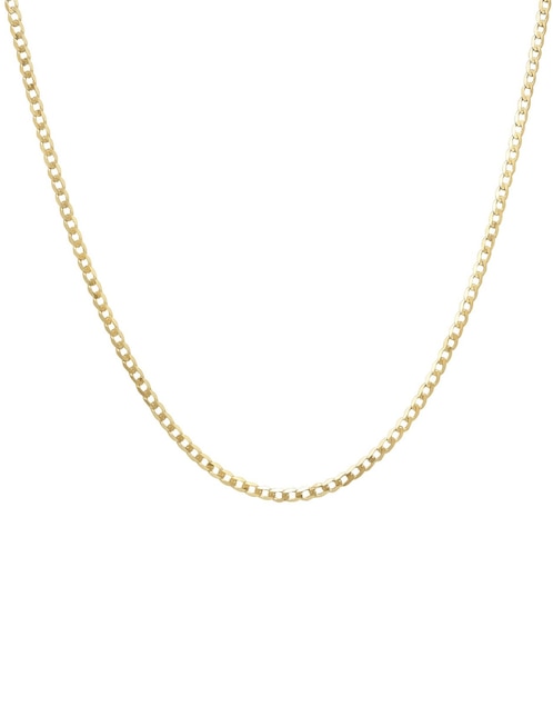 Cadena de eslabones Cristal Joyas de oro 14 k