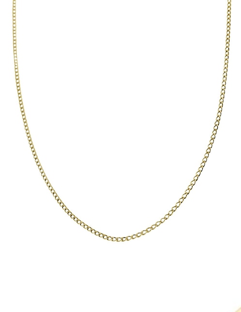 CRISTAL JOYAS Cadena de eslabones Cristal Joyas de oro 14 K