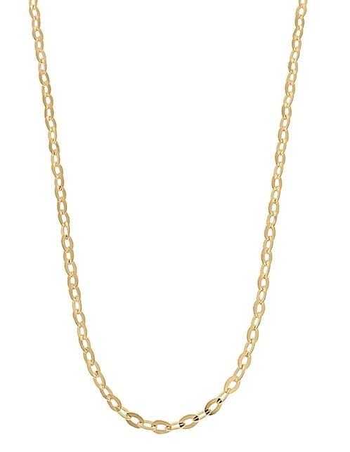 Collar Cristal Joyas de oro amarillo 14 K