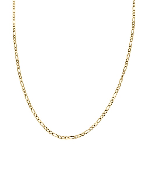 Cadena Cristal Joyas de oro amarillo 14 K