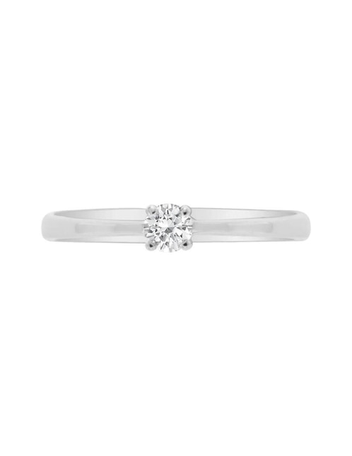 Anillo de compromiso de oro 14 k Adanis diamante 1