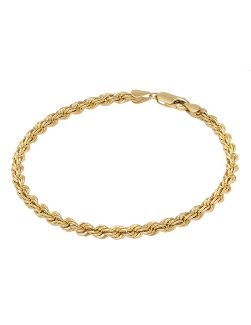 Pulsera de oro 14 K con acabado brillante 1