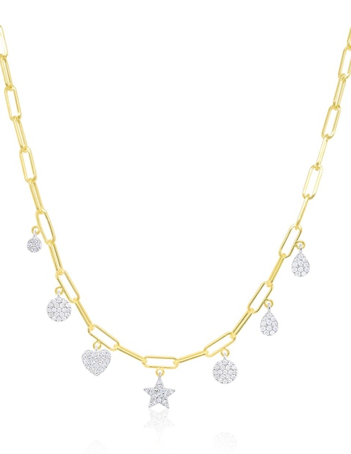 Collar de oro amarillo 14 K 1