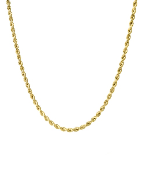 CRISTAL JOYAS Cadena Cristal Joyas de oro 14 K