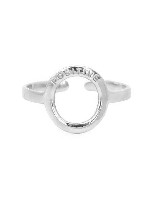 Anillo "de (si aplica)" redondo teresa díaz joyería mexicana empowerment & self-love no aplica p 925 "de" plata sin gema brillante