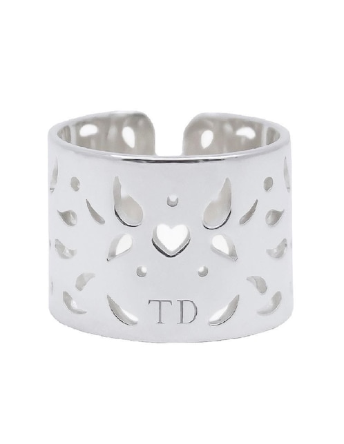 Anillo P 925 de plata brillante 1
