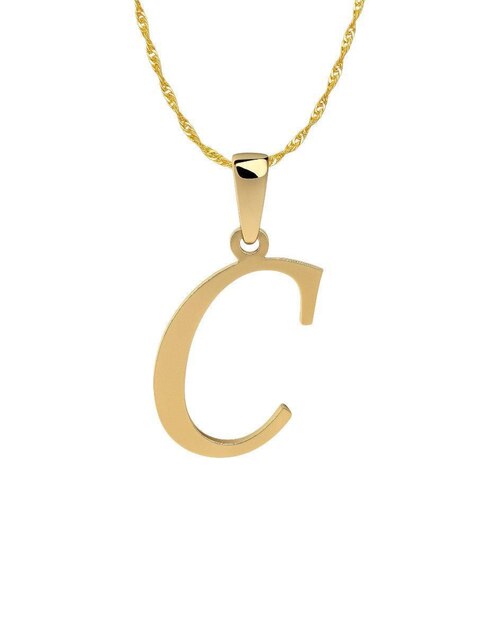 Collar Joyería M De Leon de oro amarillo 14 K