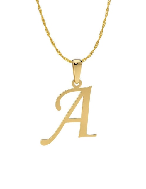 Collar de oro amarillo 14 K
