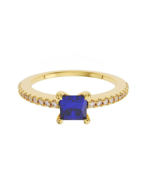 Anillo de compromiso "de" oro 14 k fonelli eternidad zirconia