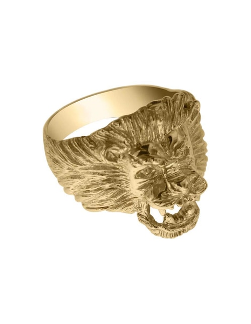 Imagen de producto Anillo de león Fianelli 14 k de oro brillante