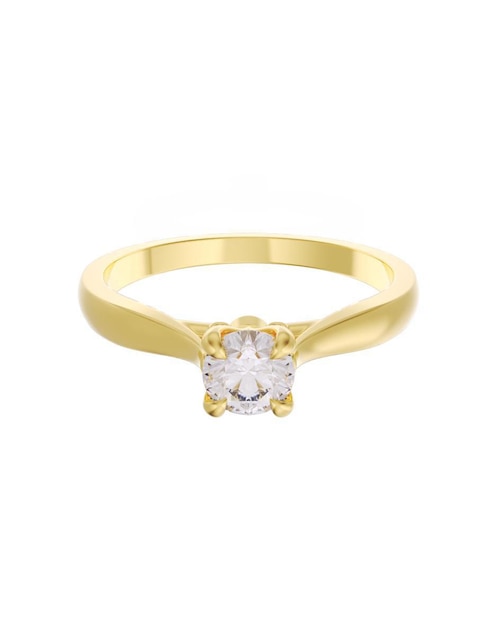 Anillo de compromiso "de" oro 14 k fonelli eternidad 2025 zirconia