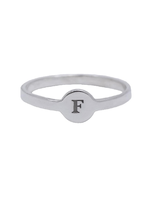 Anillo Teresa Díaz Joyería Mexicana P 925 de plata brillante