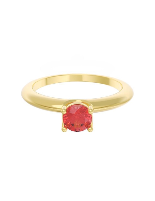 Anillo de compromiso "de" oro 14 k fonelli eternidad zirconia