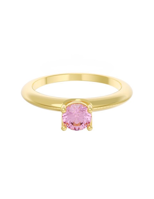 Anillo de compromiso "de" oro 14 k fonelli eternidad zirconia