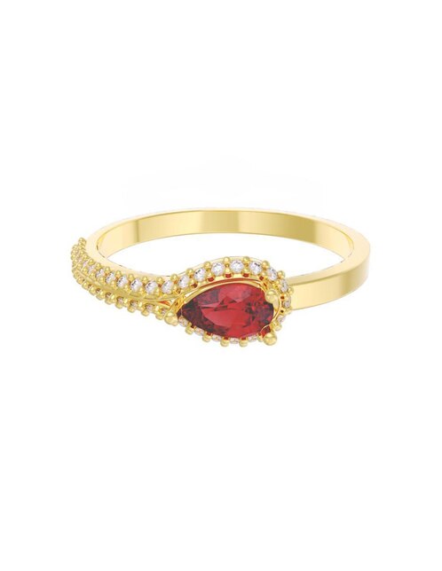 Anillo de compromiso "de" oro 14 k fonelli eternidad zirconia
