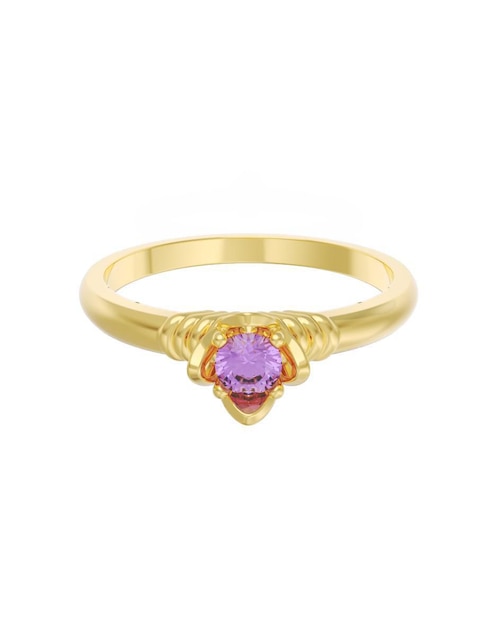 Anillo de compromiso "de" oro 14 k fonelli eternidad zirconia