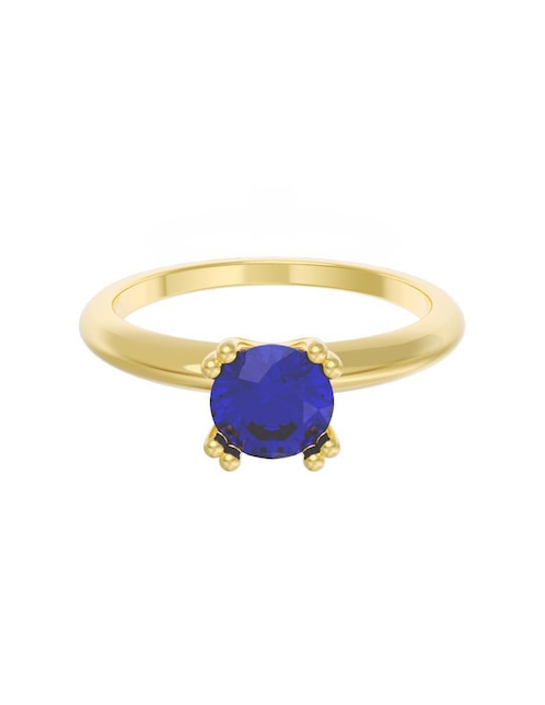 Anillo de compromiso "de" oro 14 k fonelli eternidad zirconia