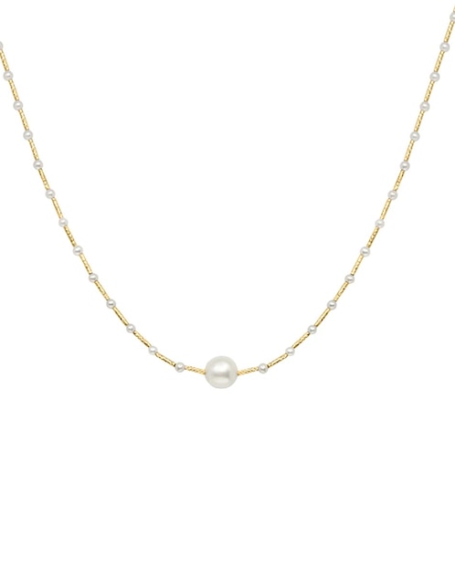 Collar de oro 14 K 1