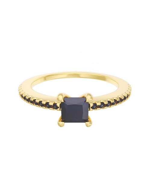 Anillo de compromiso "de" oro 10 k fonelli eternidad zirconia