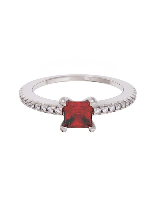 Anillo de compromiso de oro 10 k Eternidad 1