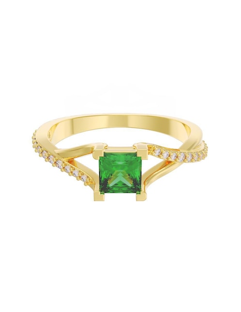 Anillo de compromiso "de" oro 10 k fonelli eternidad 2025 zirconia