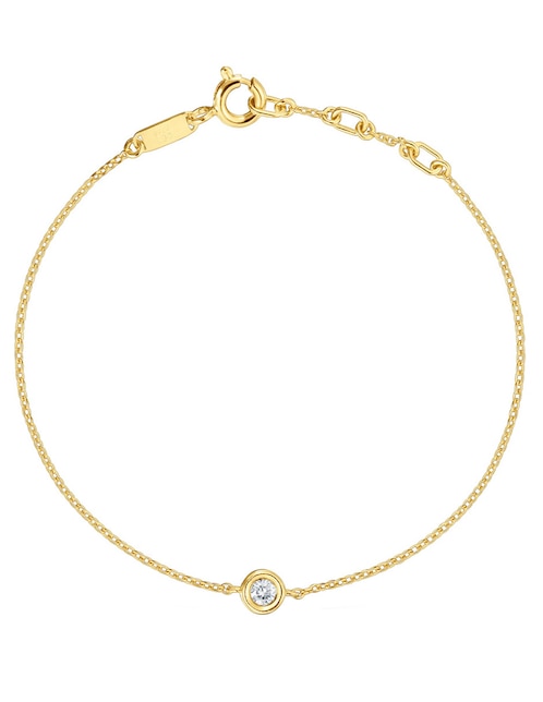 Pulsera Tous de plata P 925 Line LGD con acabado baño de oro