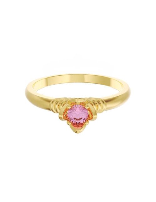 Anillo de compromiso "de" oro 10 k fonelli eternidad zirconia