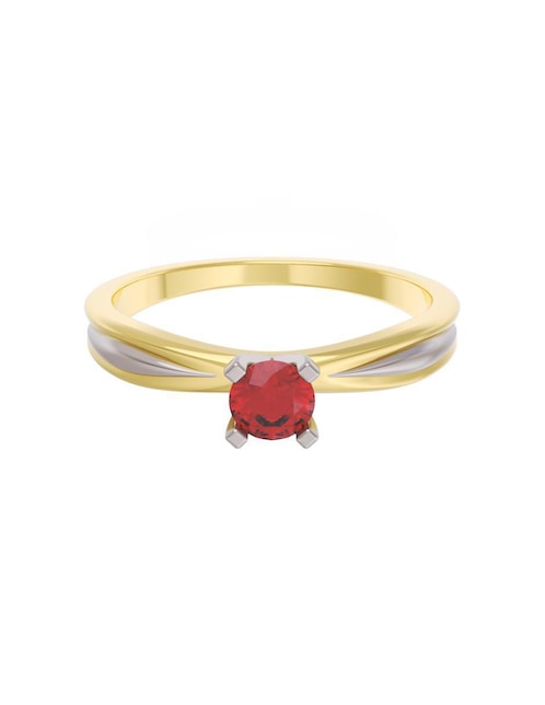 Anillo de compromiso "de" oro 10 k fonelli eternidad 2025 zirconia