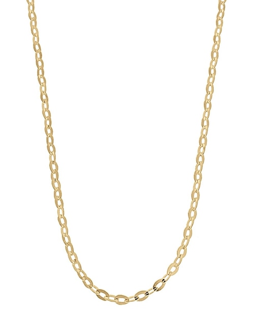 CRISTAL JOYAS Cadena Cristal Joyas de oro 14 K