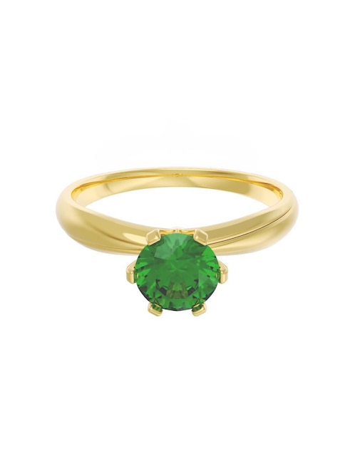 Anillo de compromiso "de" oro 10 k fonelli eternidad 2025 zirconia