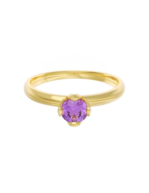 Anillo de compromiso "de" oro 10 k fonelli eternidad 2025 zirconia