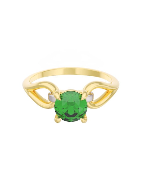 Anillo de compromiso "de" oro 10 k fonelli eternidad 2025 zirconia